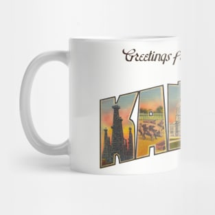 Greetings from Kansas Mug